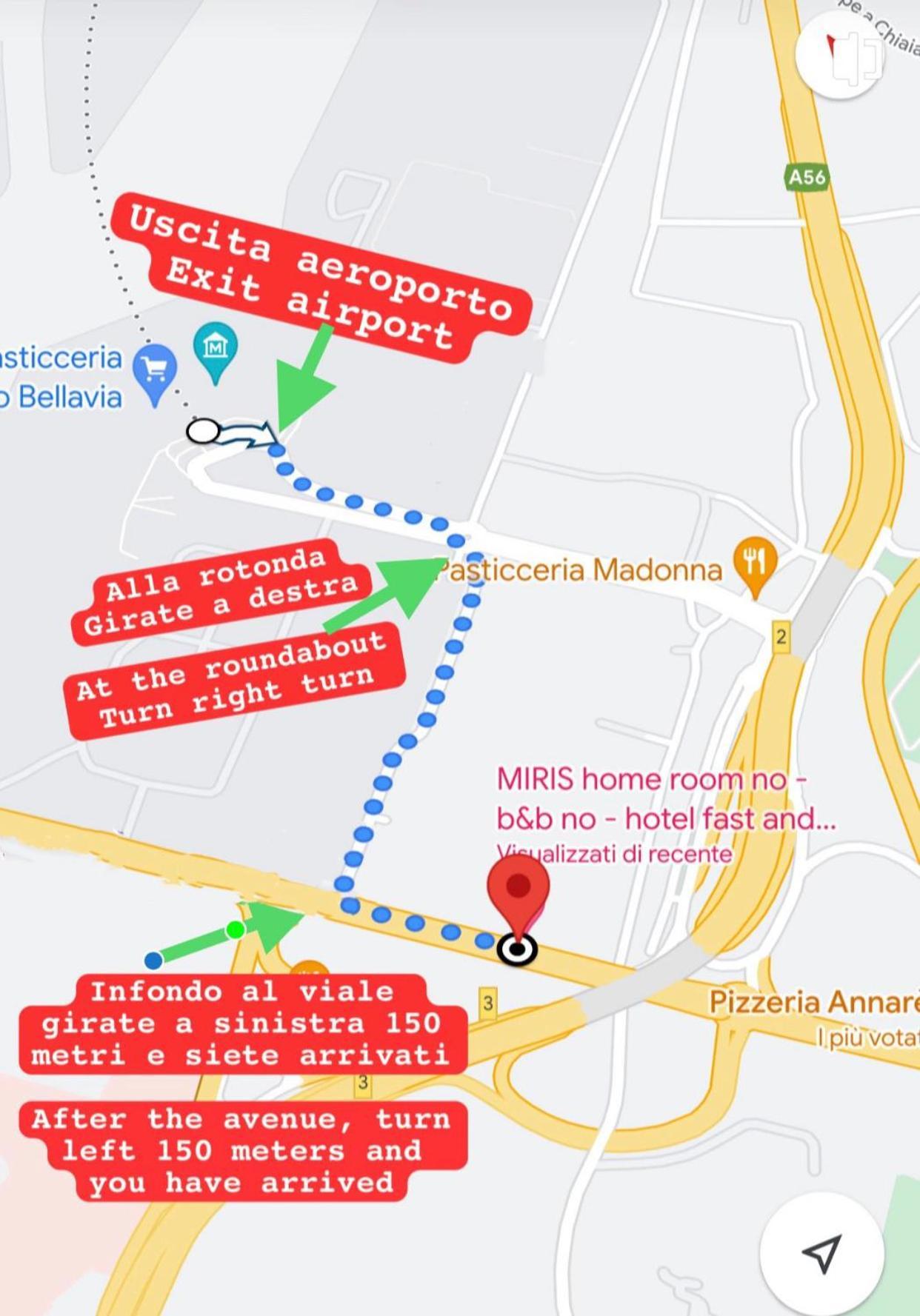 Miris Home Fast And Comfortable With Self Check In 8 Minutes Walk Near Naples Airport מראה חיצוני תמונה